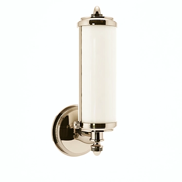 Elegant Thomas OBrien Bath Wall Light 3D model image 1 