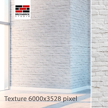 Seamless Detailed Brick Texture 3D model image 1 