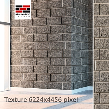 Seamless Stone Texture 3D model image 1 