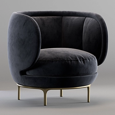 Vuelta 80: Stylish Designer Armchair by Wittmann 3D model image 1 