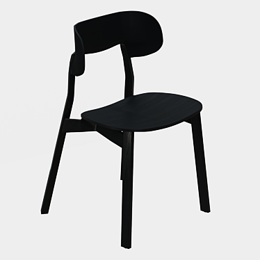 Sleek and Stylish NONOTO Chair 3D model image 1 