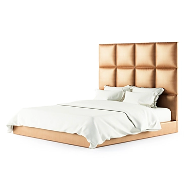 Marko Kraus Shane Bed 180: Sleek and Stylish Slumber 3D model image 1 