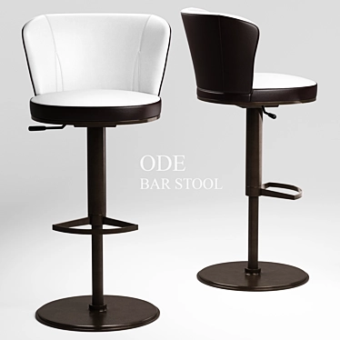 Elevate Your Space with Ode Bar Stool 3D model image 1 