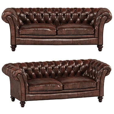 Milano 2 Seater Chesterfield Sofa