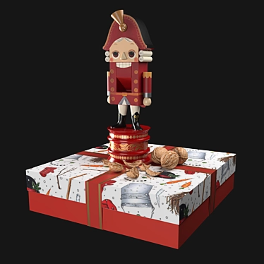 Musical Nutcracker on a Box 3D model image 1 