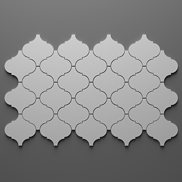 Mavr: Traditional Elegance in Modern Tiles 3D model image 1 