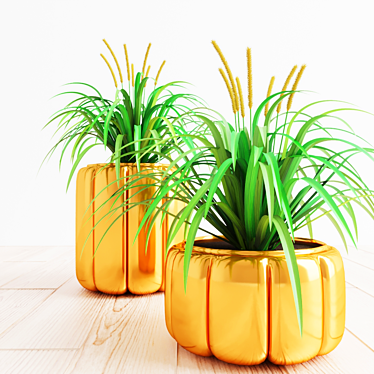 Stunning Houseplant Collection 3D model image 1 