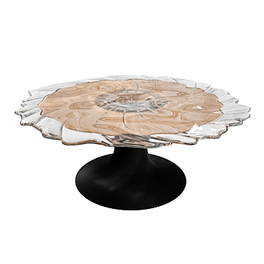 Elegant Marc Fish Vortex Table 3D model image 1 