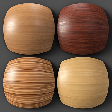  High Resolution Wood Texture 3D model image 1 