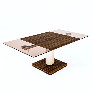 Wansheng Modern Dining Table 3D model image 1 