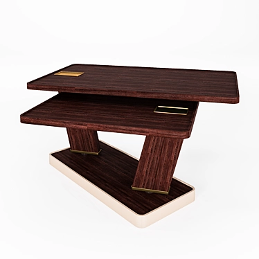 Sleek Wansheng Coffee Table 3D model image 1 