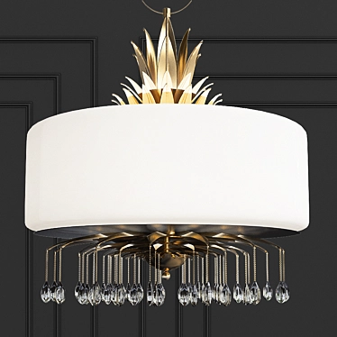 Elegant Vivienne Chandelier 3D model image 1 