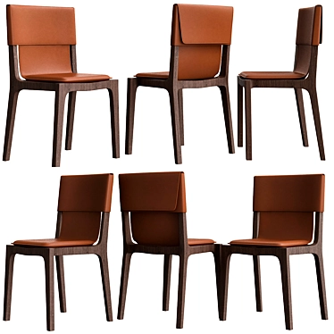 Elegant Isadora Chair: Roberto Lazzeroni Design 3D model image 1 