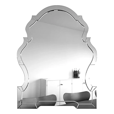 Caracole Classic Tra-Mirror 6: Elegant Reflection 3D model image 1 
