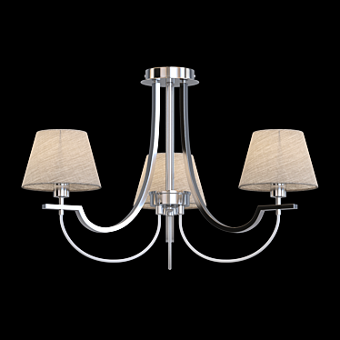 Freya Felisa Modern Crystal Chandelier 3D model image 1 