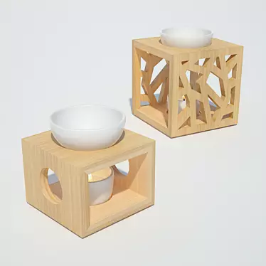 Elegant Oil Burner | Farfalla Pajoma 3D model image 1 