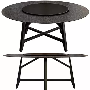 Controvento Designer Table by Busnelli 3D model image 1 