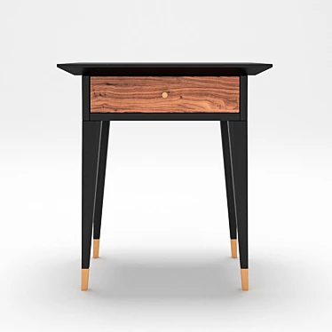 Patrik Bedside Cabinet - Modern Elegance 3D model image 1 