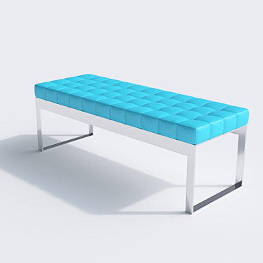 2016 Capitone Bench: Vray-Rendered, Textured, Vray Material 3D model image 1 
