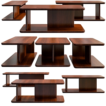 Modern Elegance: Molteni-C Hugo 3D model image 1 