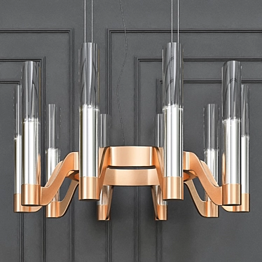 Flexible Illumination: Flex Chandelier 3D model image 1 