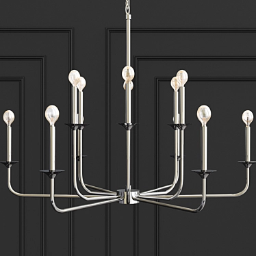 Sleek and Stylish Breck Arteriors 3D model image 1 