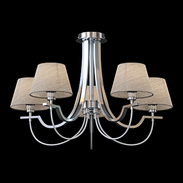 Freya Felisa Chandelier: Elegant Lighting Solution 3D model image 1 