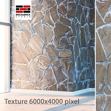 Title: Seamless Detailed Stone Texture 3D model image 1 