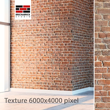 Seamless Detailed Brick Texture 3D model image 1 