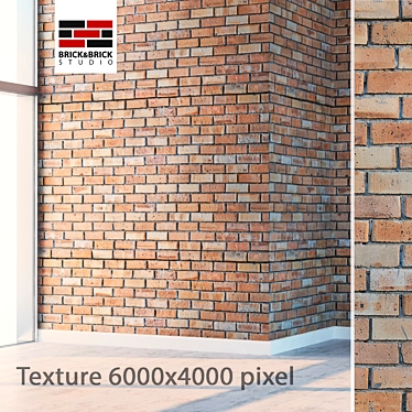 Seamless Detailed Brick 120 3D model image 1 