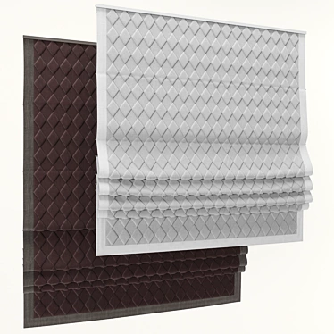 Elegant Roman Blind 57 3D model image 1 