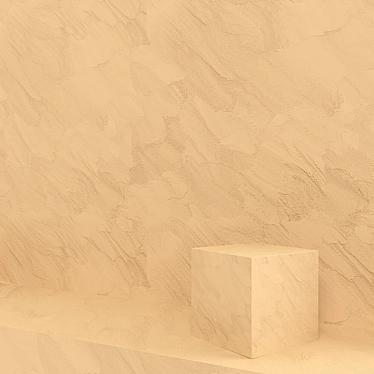 Barchat4 Decorative Plaster: Loft-inspired Seamless Texture 3D model image 1 