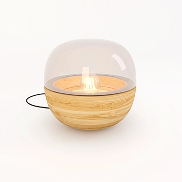  Elegant Table Lamp: Porada Bolla 3D model image 1 