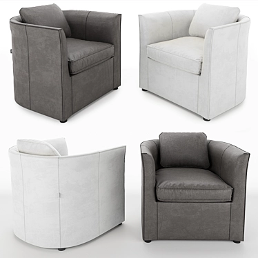 Frigerio BICE Chair: Comfort Meets Style 3D model image 1 