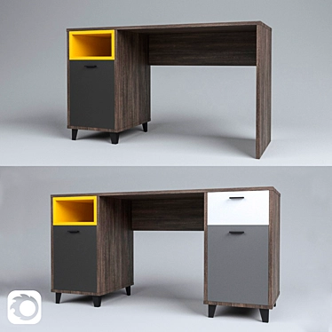 Sun Brilliant: Concept Desks by Divan.ru 3D model image 1 