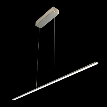 Sleek LED Linear Light - Luchera TLCI1 3D model image 1 