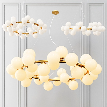 Milk Bubble Round chandelier