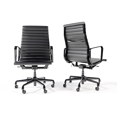Eames Aluminum Group Executive Chair: Sleek Design, Ultimate Comfort 3D model image 1 