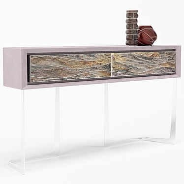 Elegant Azimut Console: Visionary Excellence 3D model image 1 