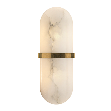 Kelly Wearstler Melange LED Brass Sconce 3D model image 1 