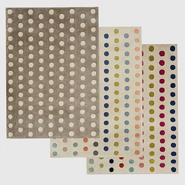 Dotty Collection: Stylish Villa Nova Carpets 3D model image 1 