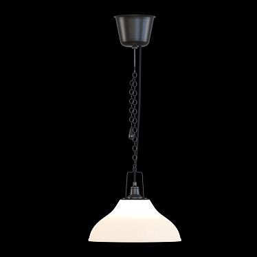 Elegant Pendant Light: IKEA SUNNANÖ 3D model image 1 