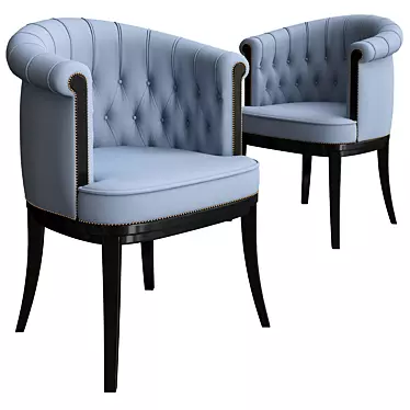 LOGAN - Elegant Reproduction Chair 3D model image 1 