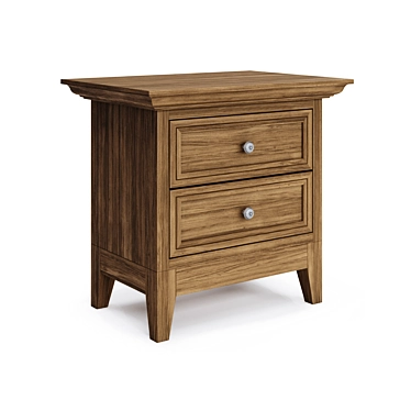 Verdi Nightstand by Marko Kraus 3D model image 1 