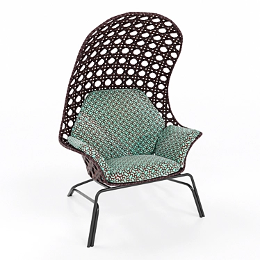 Sleekzza Hydra Outdoor Armchair 3D model image 1 