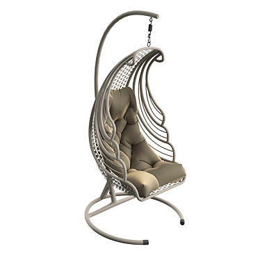 Elevate your relaxation: Suspended Chair 3D model image 1 