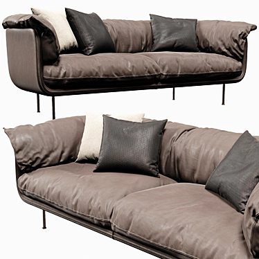 Frag WINNIE SOFA: Modern Comfort 3D model image 1 
