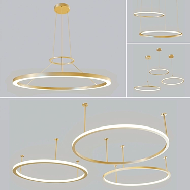 Kaia Rio Lighting: Elegant and Versatile Collection 3D model image 1 