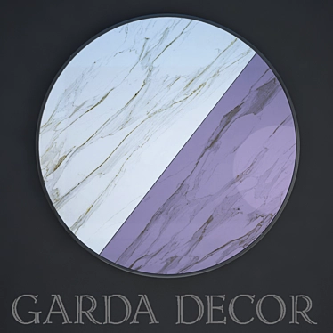 Garda Decor Mirror: Elegant and Functional 3D model image 1 