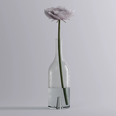 Blooming Grace Vase 3D model image 1 